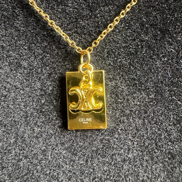 Celine Gold Pendant - Picture 1 of 2